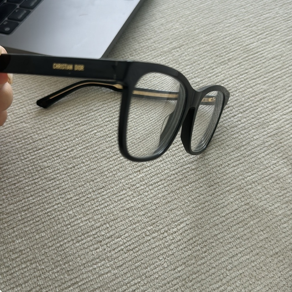 Dior black reading glasses frames - Picture 2 of 3